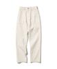 UNIFORM BRIDGE Cotton Fatigue Pants Regular Fit(Women) Natural