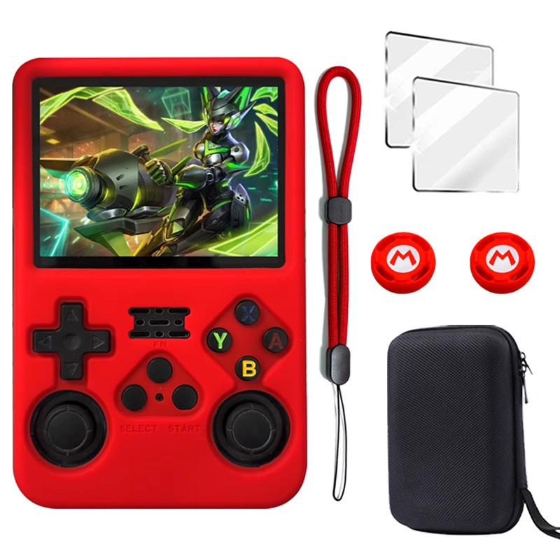 Protective case For R36S Silicone Case Soft 360° drop protection Case For R36s Handheld Game Console Accessories 5