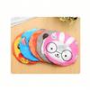 Cartoon Pattern Shower Cap Soft Lace Elastic Edged Waterproof Reusable for Bath SPA Sauna Women Girls Daily Use