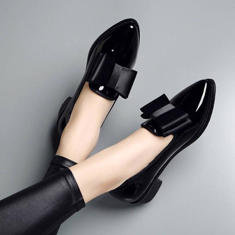 Flats Zapatos de mujer Mocasines Mocasines Charol Elegante tacones bajos  Slip On Calzado Femenino Oxford Shoes 7583 comprar a buen precio — entrega  gratuita, reseñas reales con fotos — Joom