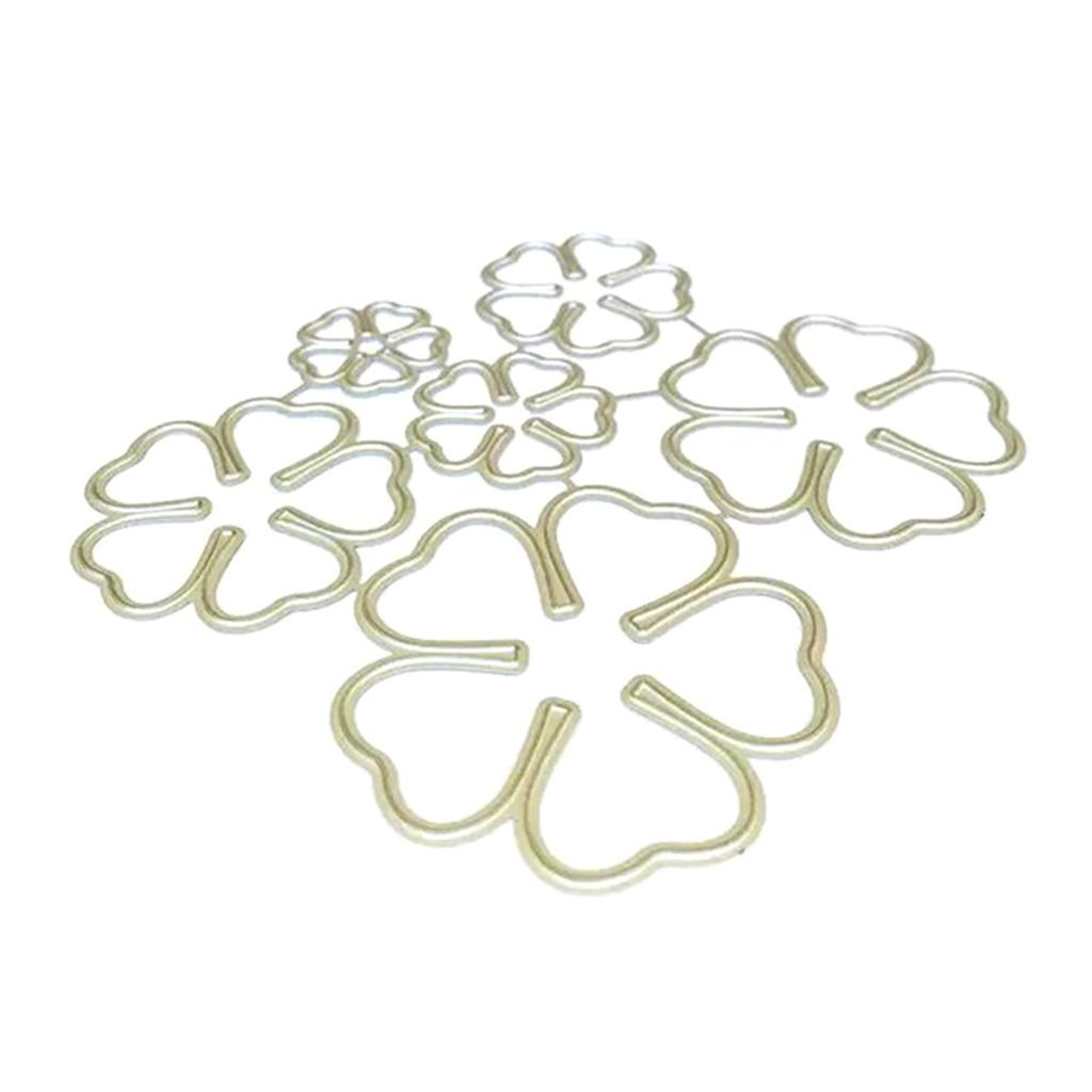 6 Pieces/Set Flowers Metal Cutting Dies Flowers Shape Blade Punch Stencils Dies 1