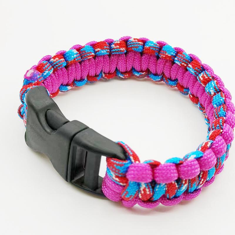 Emergency Survival Woven Paracord Climbing Bracelet