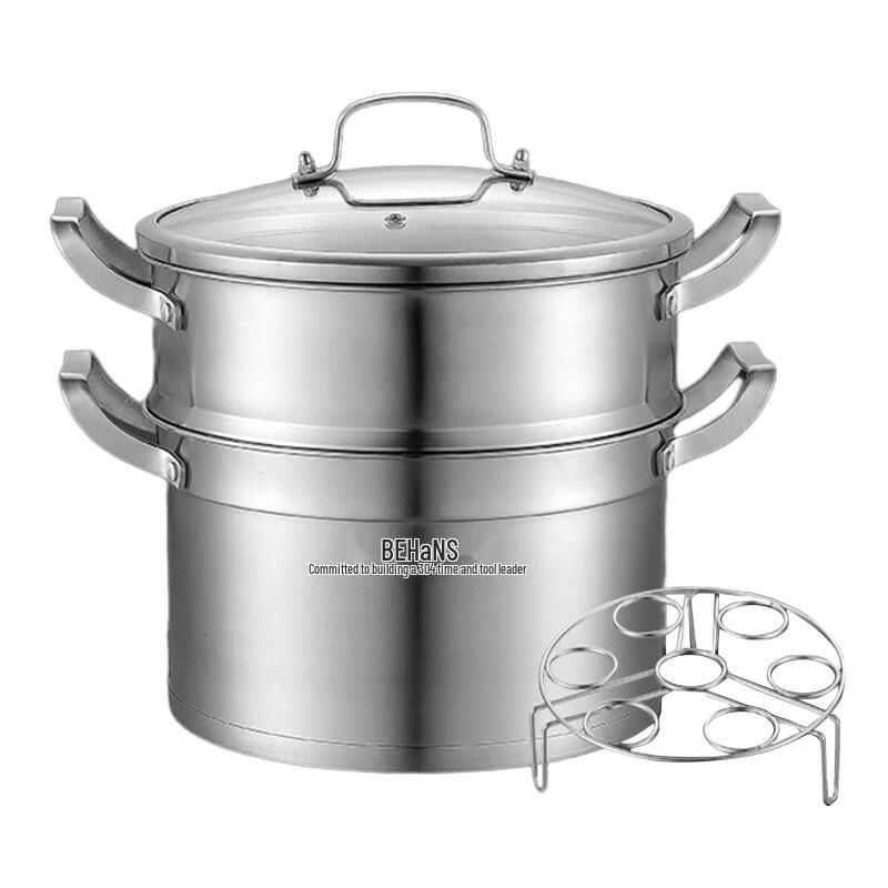 

Berens PG25 22cm 304 Stainless Steel Soup & Steamer Pot