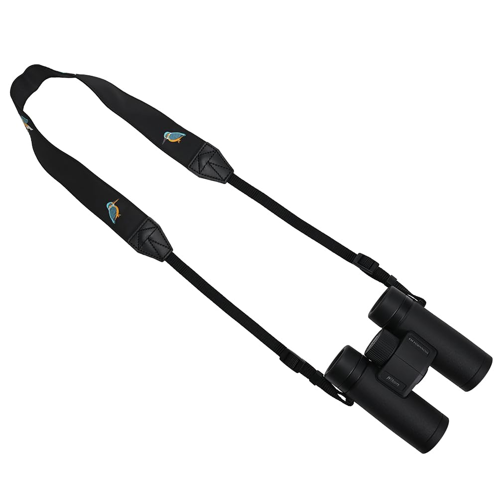 Nikon Binocular Bird Strap Kingfisher Black (Slim)