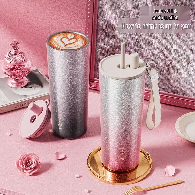 Germ Pure Titanium Dual-Drink Insulated Mug