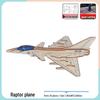Children's Handmade Wooden Airliner Model 3D Puzzle Educational Toy