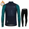 2025 Nový Gobikful - Pánský cyklistický oděvní set, Termovlna Dlouhý vlněný set a Dlouhé kalhoty pro venkovskou jízdu na horském kole