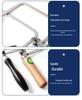 Handmade Mini Jewelry Fret Saw - U-Shaped Wire Saw for DIY Models