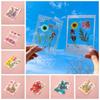 Handmade Dried Flower Stickers DIY Materials Flower Page Bookmark DIY Dried Flower Bookmarks  Kids