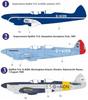 AZ Models Supermarine Spitfire Premium Edition Plastic Model Kit AZMP7206 1/72 TR.8