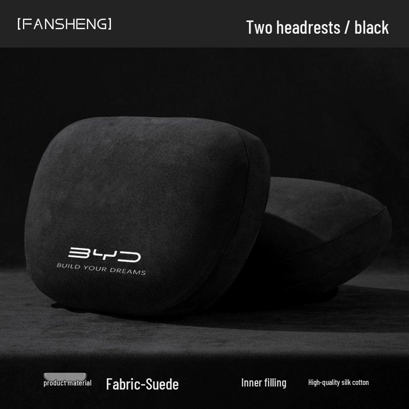 Neck Pillow for BYD Song Plus DM-i, Qin Plus, Tang, and Han EVs - Car Headrest Support