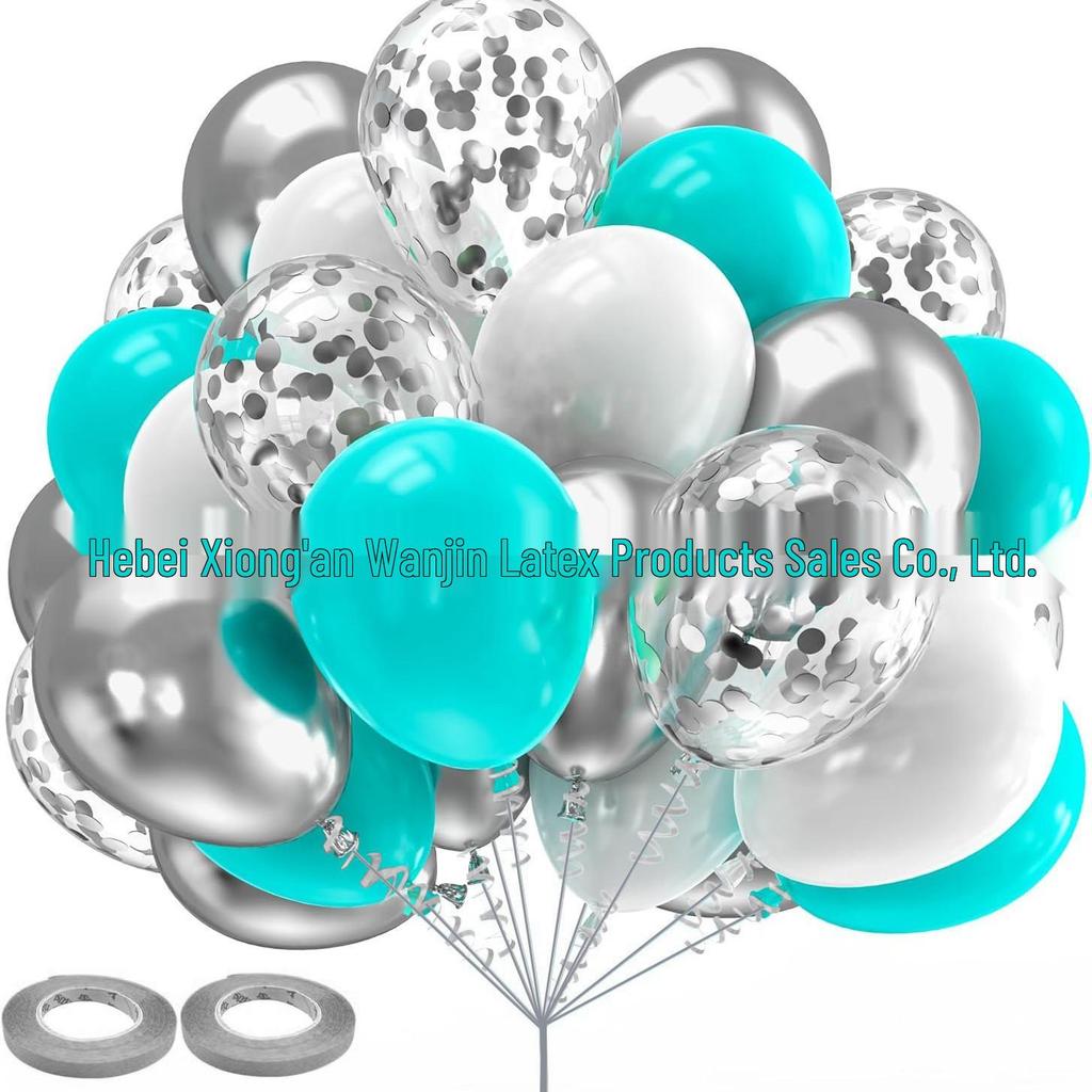 30-Piece Matte Balloon Set for Birthdays and Weddings, Vacuum-Packable