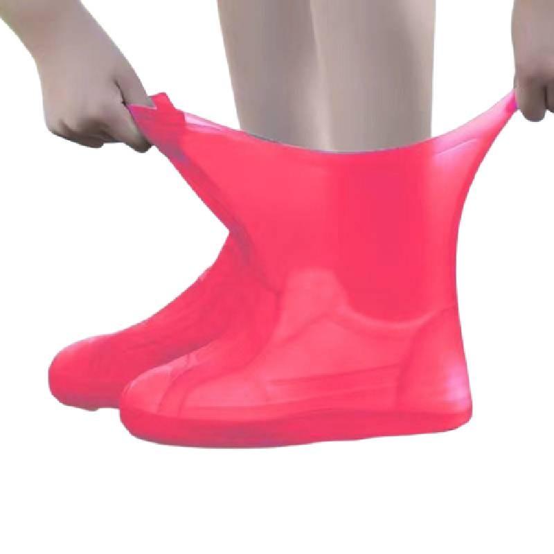 Silicone Resistant Overshoes Rain Waterproof Shoe Covers Protector Reusable