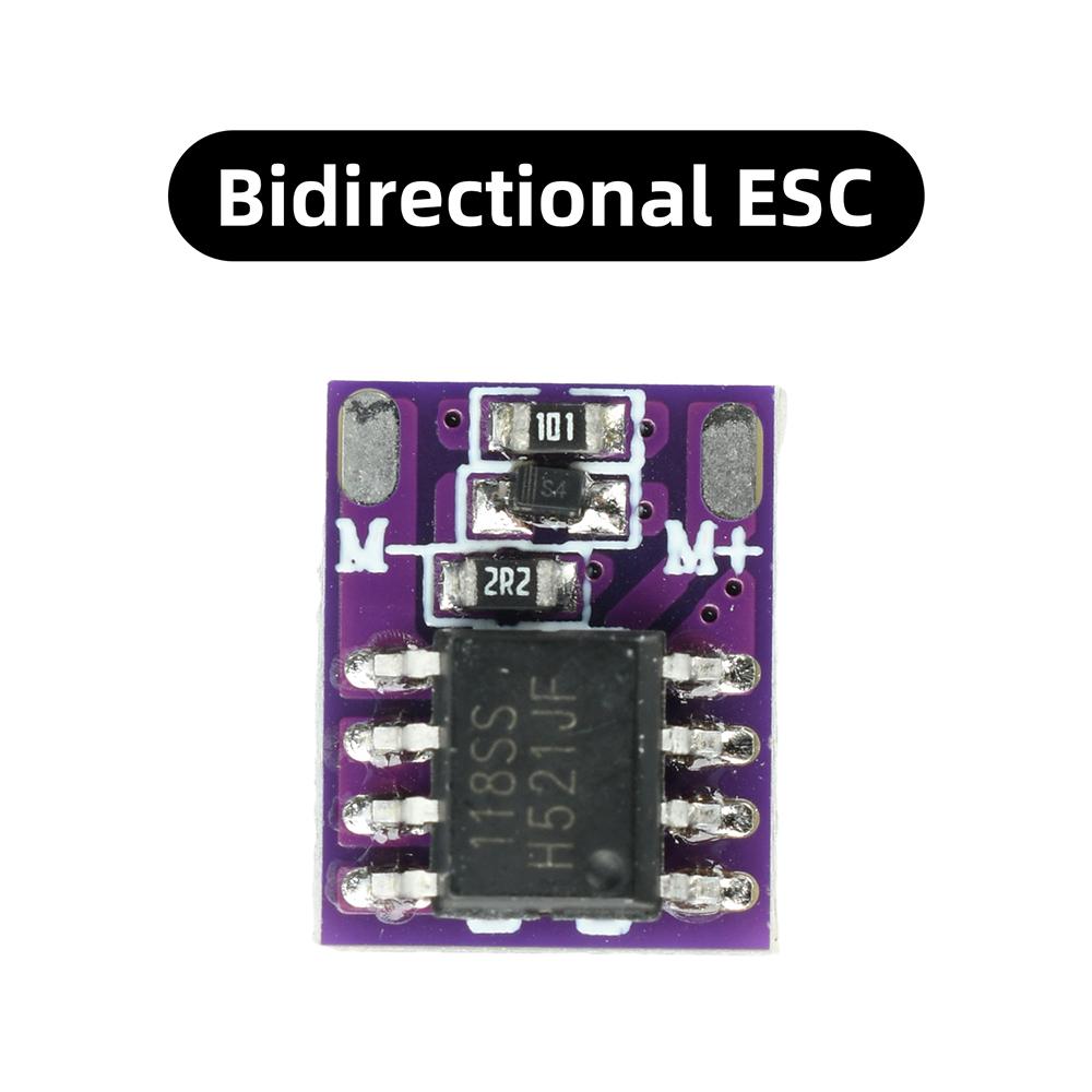 3.5-6V 10A 1S Brushed ESC Mini DIY Modify Single Way Electric Speed Control Module for RC Airplane Drone Hollow Cup Motor