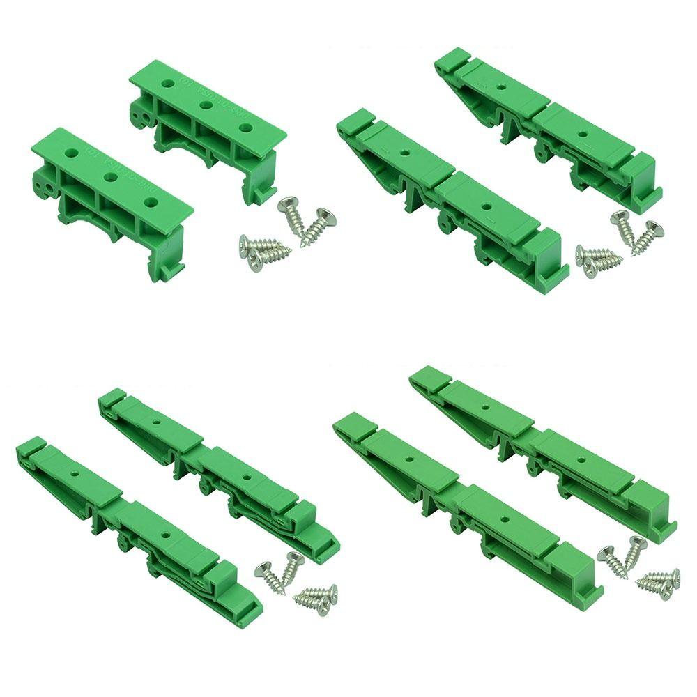 1pair Spare Parts PCB Connectors DIN 35 Rail Mount Mounting Support Adapter PCB Support Systems
