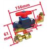Automobile Battery Disconnect Switch Bidirectional Joint Rotatable Power Cut Off Easy Use for Truck RV Anti Theft Application