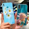 For Honor 9X Lite Case JSN-L21 JSN-L22 Cute Love Heart Painted Cover Soft Silicone Case For Honor 10X Lite DNN-LX9 10XLite Shell