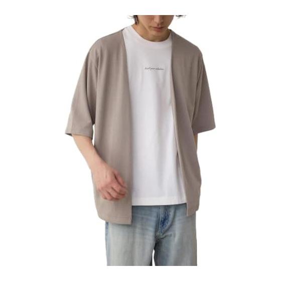 [AZUL by moussy] Light Topper Set Tops Men s 251IAB80-2201