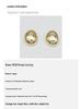 French Meillard Geometric Snail Shell Earrings: Elegant, High-End Light Luxury for Women