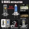H7 H11 Car LED Bulb Mini LED Canbus Headlight Light Bulb Led Lamp Wireless Auto Car Head Lamp 12V