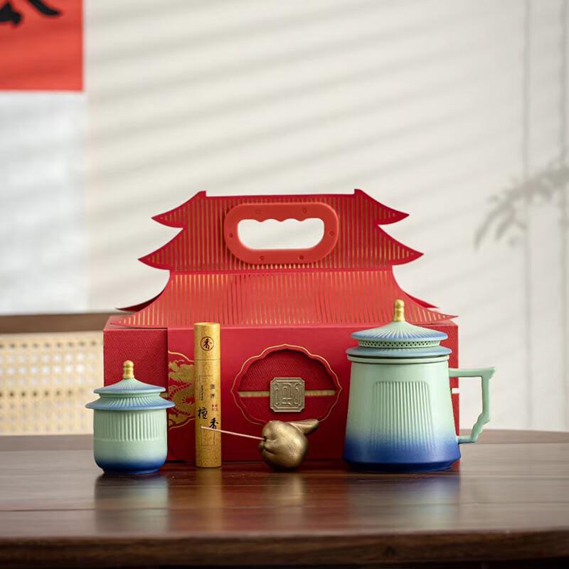 LISM Portable Ceramic Tea Set