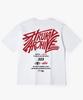 Hilukaakaibeu Kinetic Multi Red Logo Back Print Short Sleeve T-Shirt