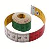 1Pc Quality Soft Tape with Snap Fasteners Soft Multicolor Measuring Tape Dual Sided Tape Measure Needlework Sewing Tool