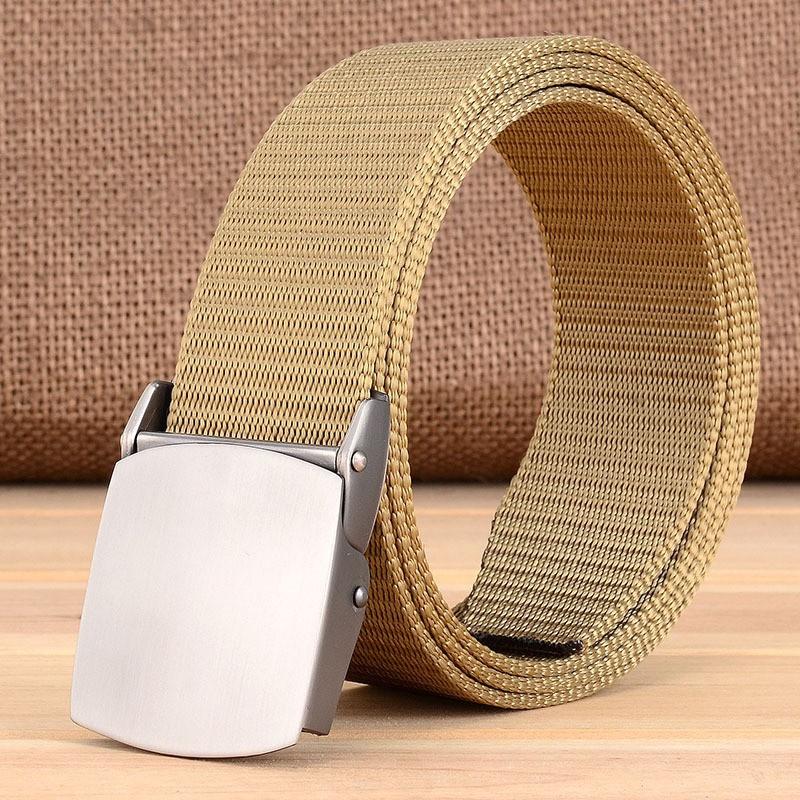 Alloy Nylon Belt Canvas Student Jeans
