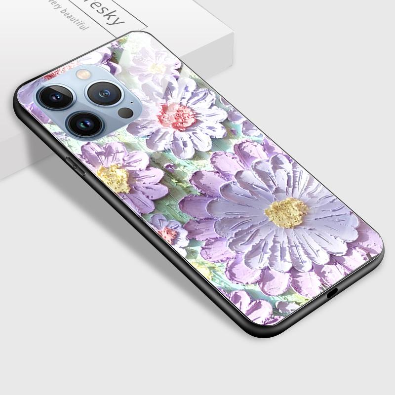 Tempered Glass Phone Case For Samsung A12 A16 A32 A53 S20FE S23 S25 Honor20 X6A 90Lite 9X Huawei Y9Prime2019 P30Lite Soft Edge Shockproof Smooth Shell