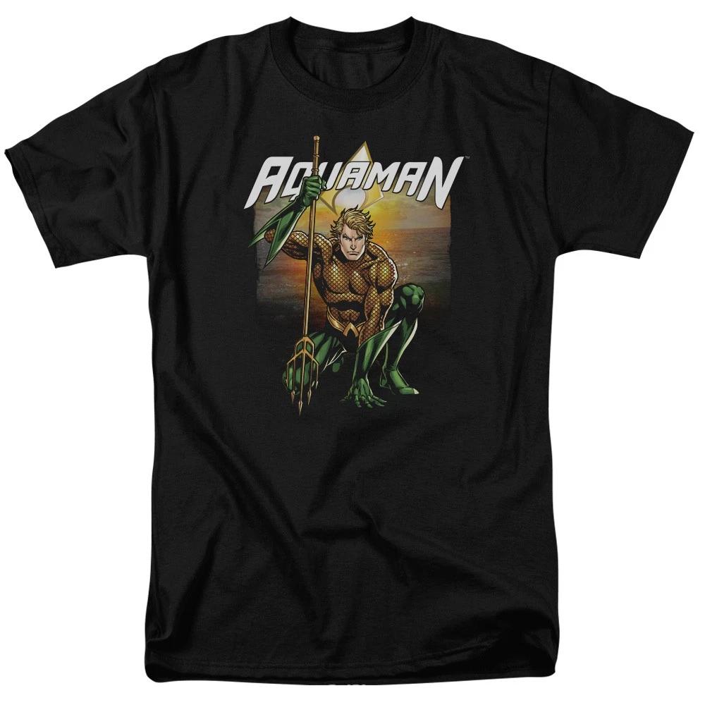 DC Comics - Justice League - Aquaman Beach Sunset - Children s T-shirt 120