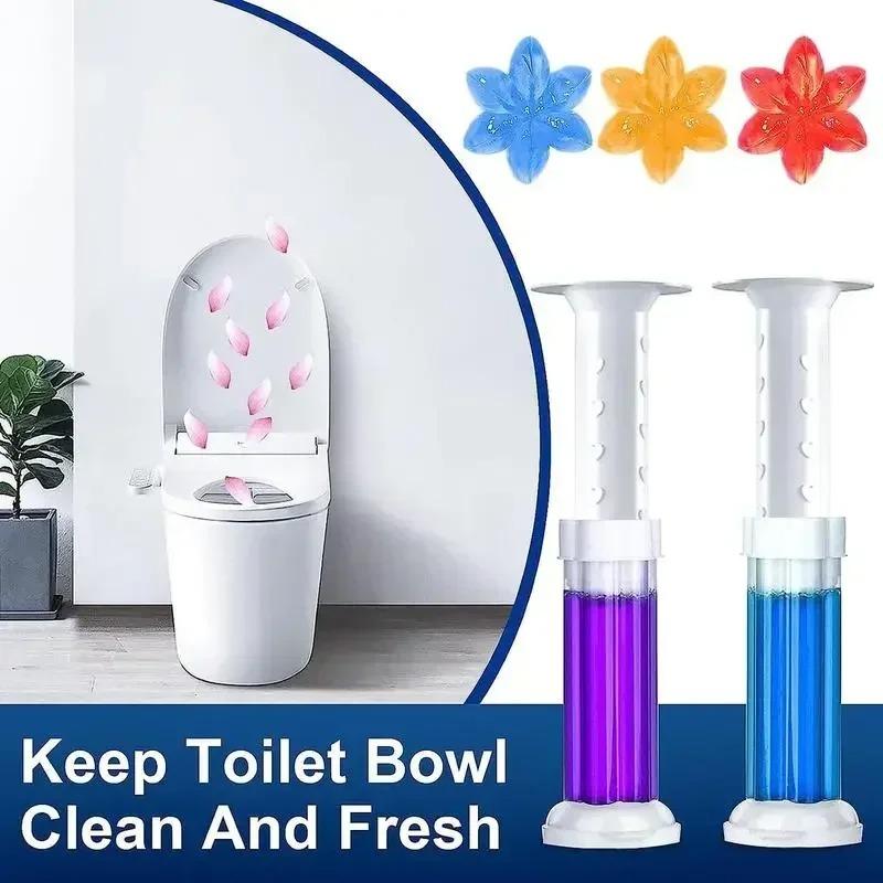 Toilet Cleaner Gel Stick Tablet Products Liquid Fragrance Cleaning Deodorization Odor Lasting Solid Aromatherapy Air Freshener