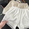 Satin Imitation Silk Safety Skirt Shorts - Loose Three-Point Home Leggings