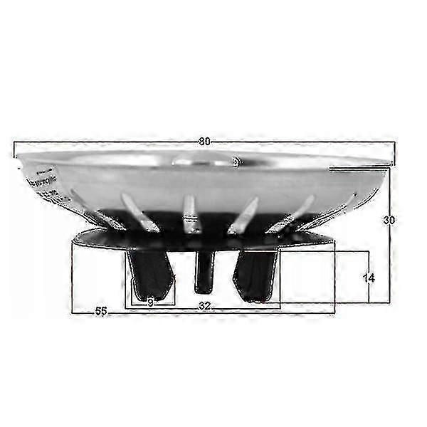 Silkorg Sink Plug for Ikea Atlant Sink with Domsj Compatibility