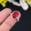 Mozambique Garnet Gemstone Handmade 925 Sterling Silver Ring Size 8.5 KG-346