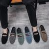 Shoes for Men  High Quality Leather Casual Loafers Shoes Moccasins Slip On Flats Man Driving Shoes Men's Chaussure Homme 2024