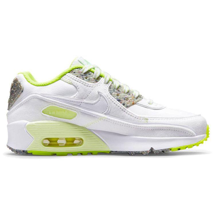 Nike Air Max 90 GS Exeter Edition Kids Sneakers Black Iron-Grey Volt DH1989-001
