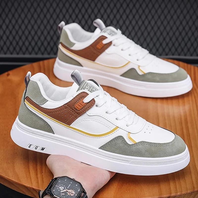 Fashion Men's Shoes Fashion Brand Quality Sneakers Versatile Thick Sole Breathable Board Shoes for Men Skateboard Shoes
