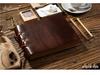 Vintage Cowhide A5 Magic Book: Planner, Diary, Sketchbook, Photo Album