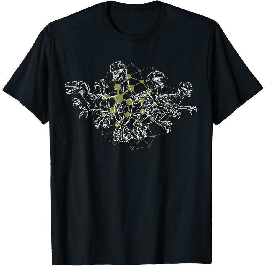 Jurassic World Dinosaur Web Pattern T-Shirt XXXXXL разноцветный