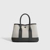 Kleine Kontrastfarbe Spleiß Garten Tasche Premium Gefühl Tragbar Leinwand Tasche Damen Schulter Crossbody Tote Tasche