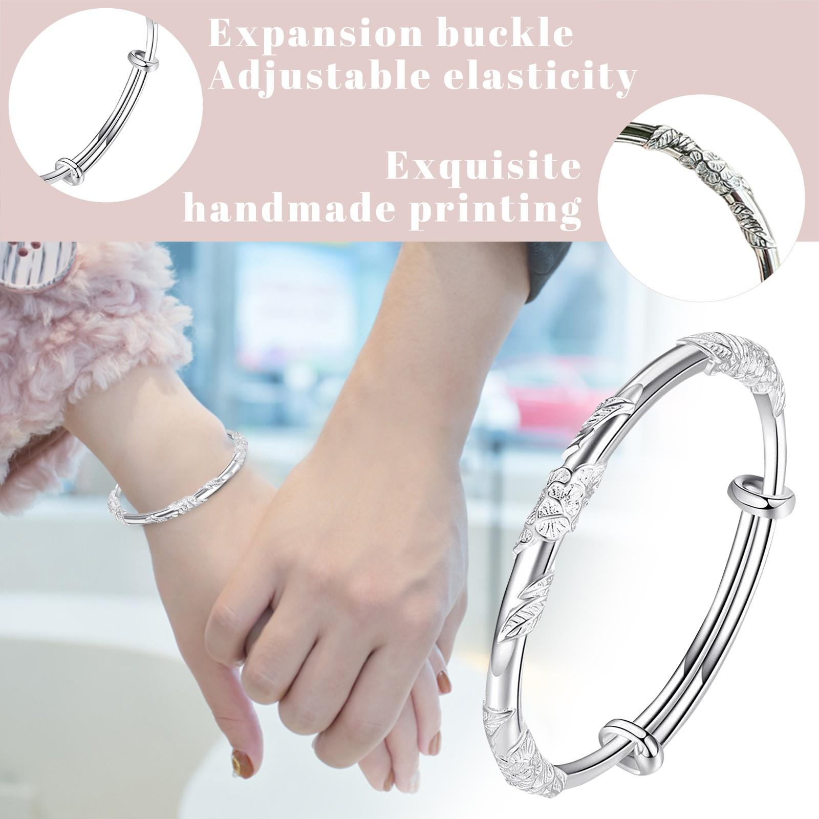 

Цветы, нежный и универсальный браслет для женщин, модный и персонализированный