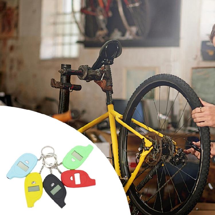 Travel Friendly Mini Tire Pressure Gauge with Keychain For Accurate Monitoring And Peace Mind During Journey Travel
