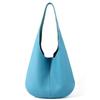 Genuine Leather Women's Bag Versatile Commuting Handbag Elegant Single-shoulder Bag Bucket Bag