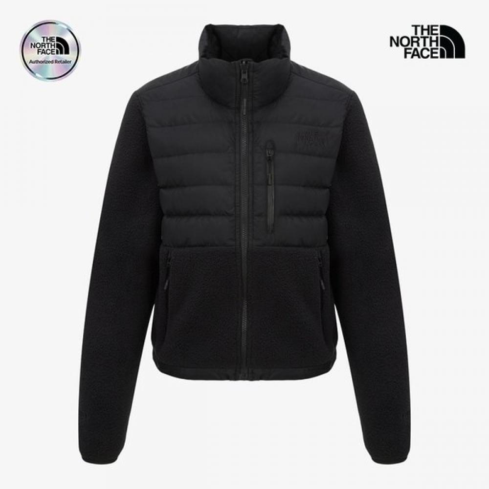 The North Face Women Rmst Denali Tech Hybrid Jacket Blk Nj4fr87a 90