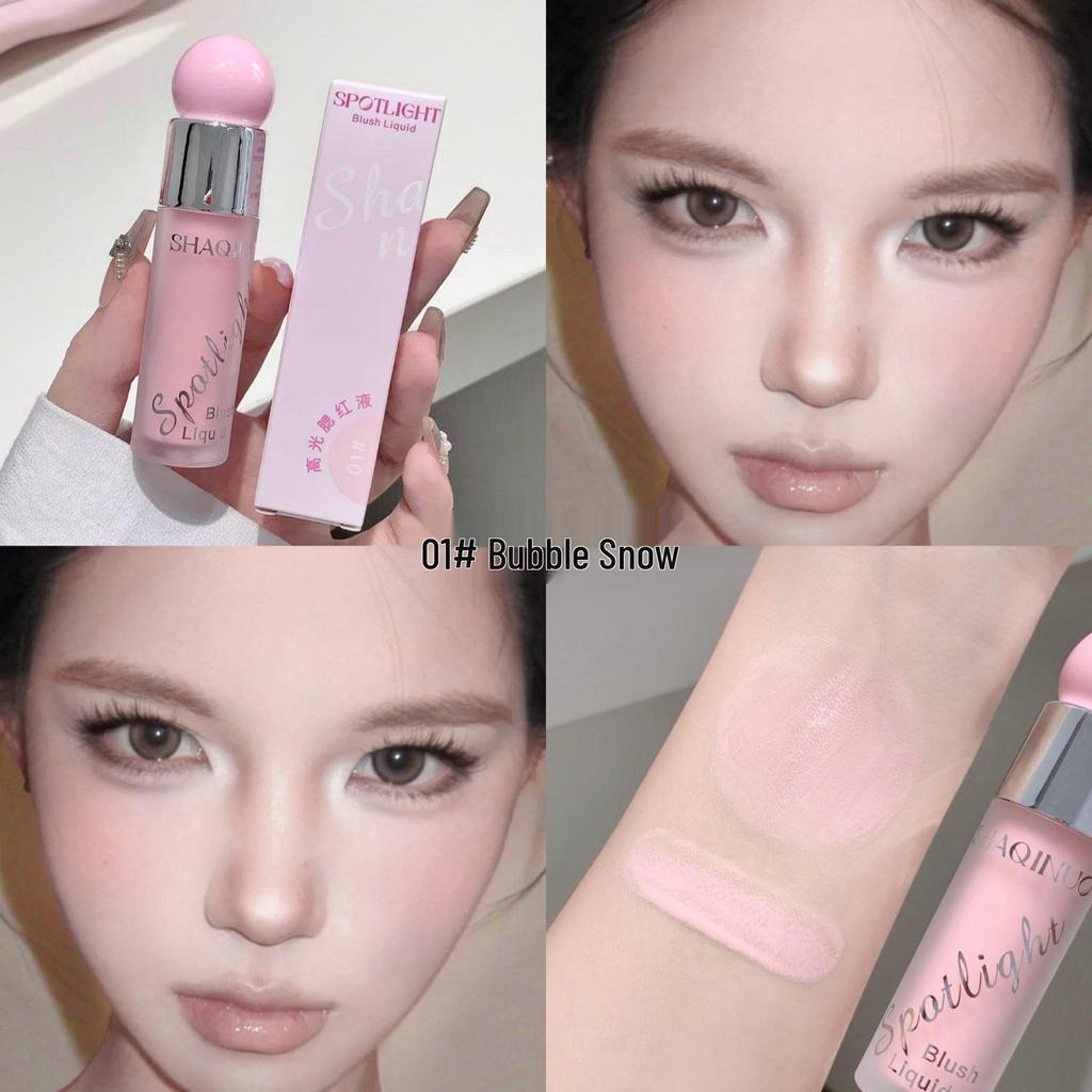 SHAQINUO Korean Style Energetic Liquid Blush Stick for a Natural, Brightening Glow