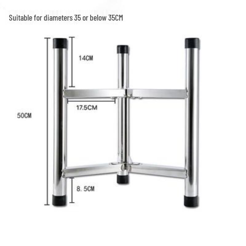 

Stainless Steel Commercial Soup Barrel Stand