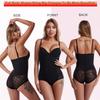 Women Shaping Bodysuit With Steel Ring Bra Tummy Control Butt Lifter Body Shaper