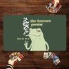 Cute Green Frog Mouse Pad 350*600 Card Desk Mat Large Computer Office Mousepad XL Anti-slip for MTG DTCG CCG RPG Trading Playmat