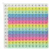 Interactive Math Learning Toy Silicone Number Counting Board Kids Sensory Fidget Game Mathematics Multiplication Chart Game