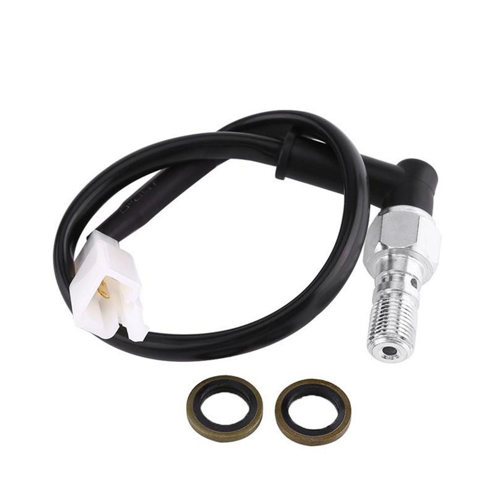 M10 1.0/1.25MM Motorcycle Hydraulic Brake Pressure Rear Light Switch Hollow Bolt Motocicleta Accessories Hydraulic Brake Switch